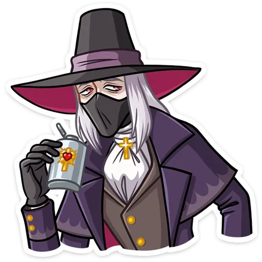 Стикер Август Кройц без текста