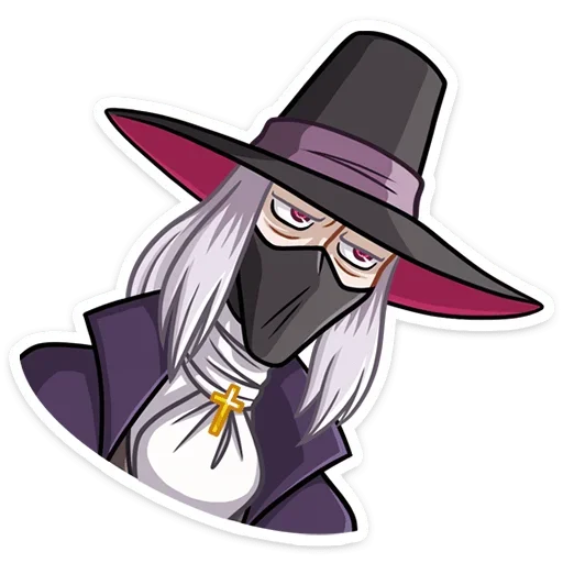 Стикер Август Кройц без текста