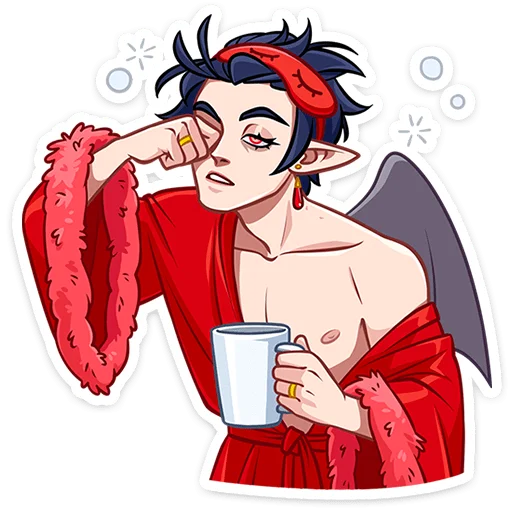 Стикер Авель без кринж надписей