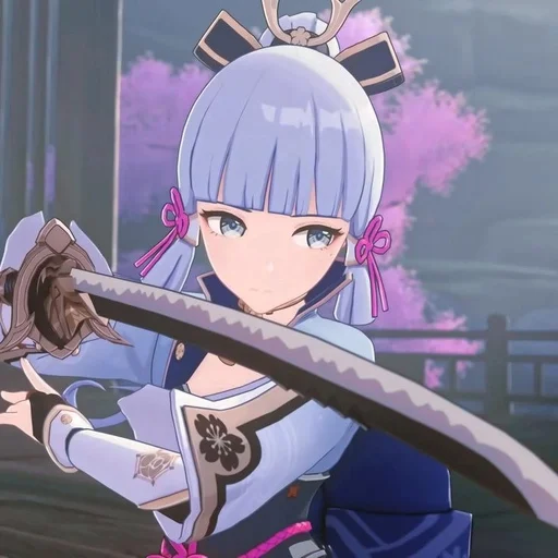 Стикер Камисато Аяка