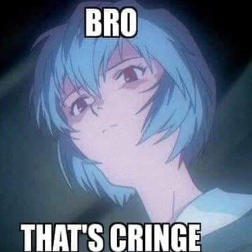 Стикер rei ayanami