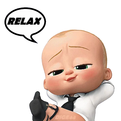 Стикер Baby Boss