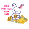 Стикер Baby Hare