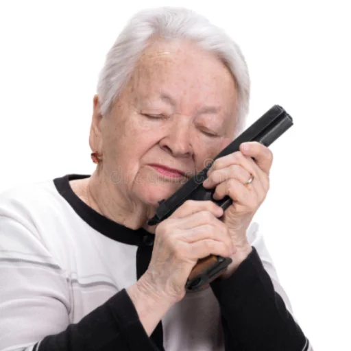 Стикер бабушка