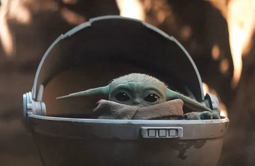 Стикер Baby Yoda