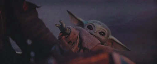 Стикер Baby Yoda