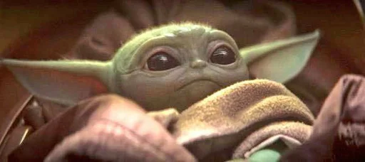 Стикер Baby Yoda