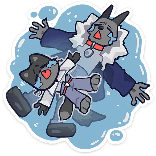 Стикер Бандито Гангсте и Рито