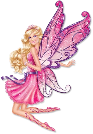 Стикер Барби для самых маленьких