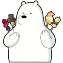 Стикер We Bare Bears
