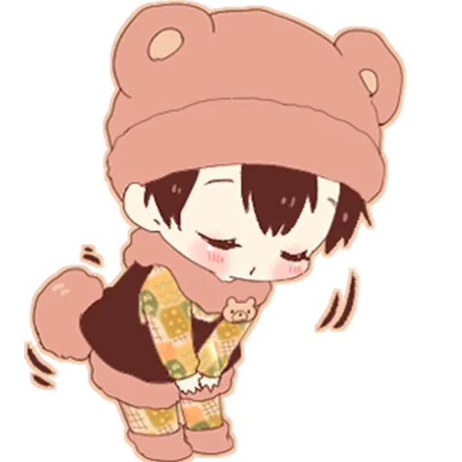 Стикер Мишка-кун