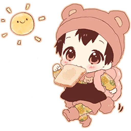 Стикер Мишка-кун