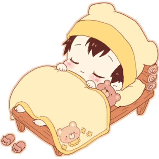 Стикер Мишка-кун