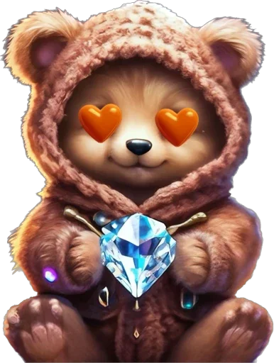 Стикер Медведи