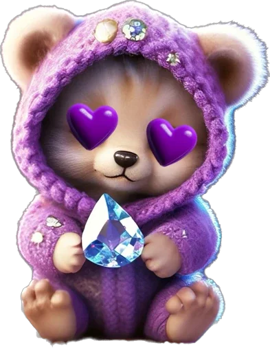 Стикер Медведи