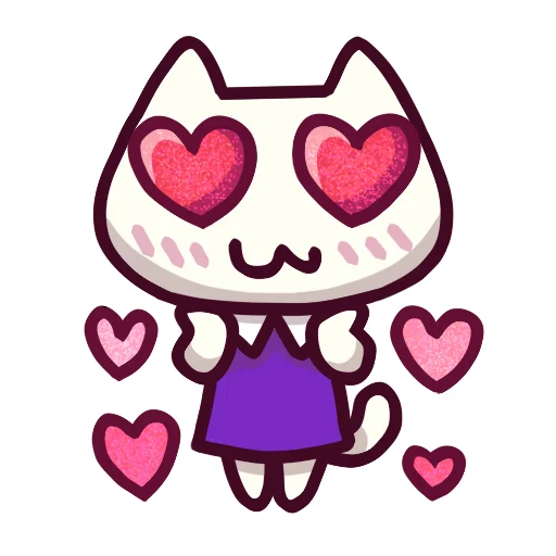 Стикер Беляночка!