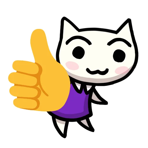 Стикер Беляночка!