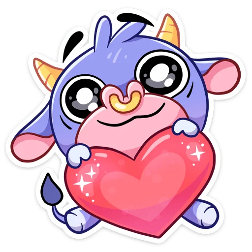 Стикер Бычок Билли