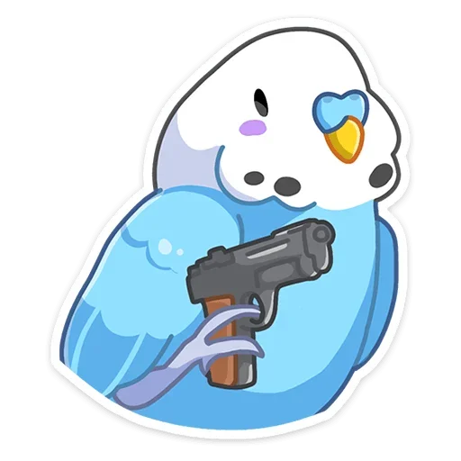 Стикер Попуги