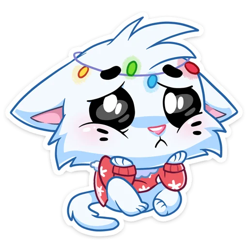 Стикер Новогодний Бисквит