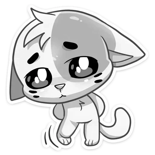 Стикер Бисквит и Ванилька