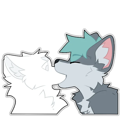 Стикер Rix (Wolfdog & Dogzilla) #1