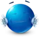Эмодзи Blue Face