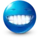 Эмодзи Blue Face