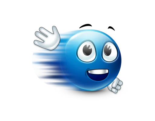 Стикер Blue Emotions