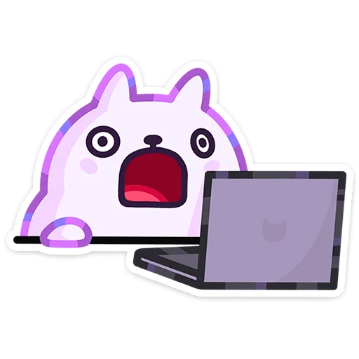 Стикер Кот Буба