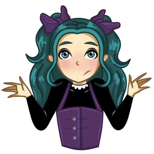 Стикер Котелок для Розы