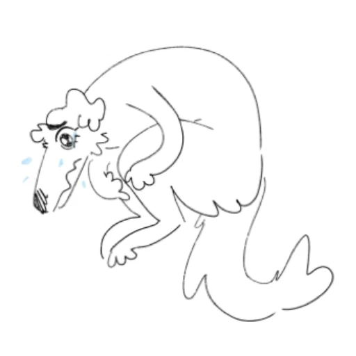 Стикер долбоносик