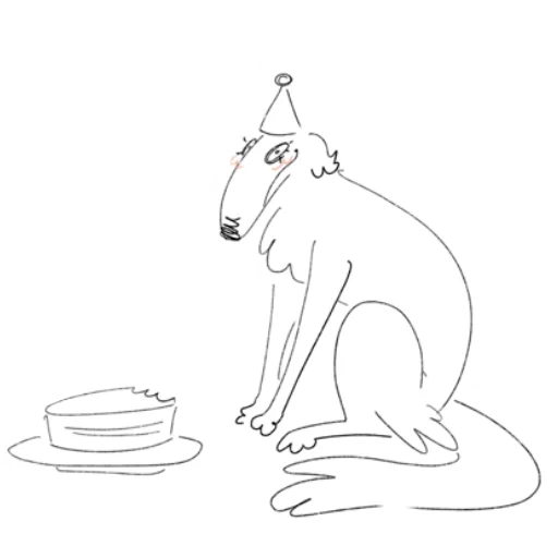 Стикер долбоносик