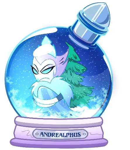 Стикер ОХ.АБ в бутылочках