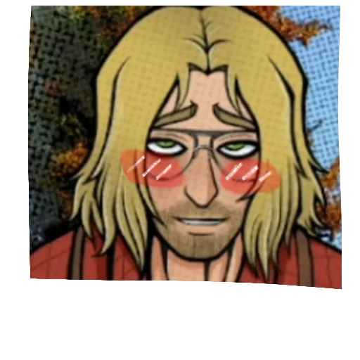 Стикер белобрысые