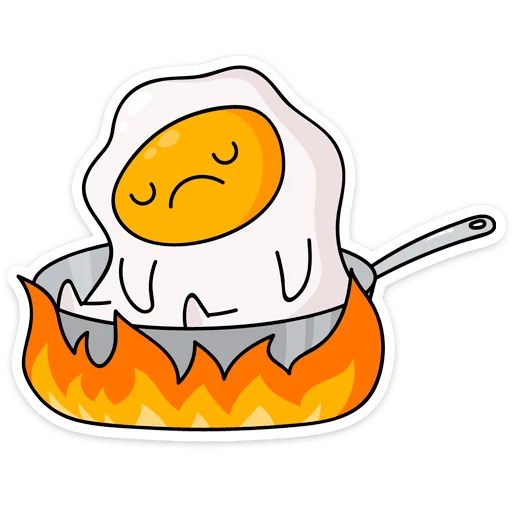 Стикер Завтрак