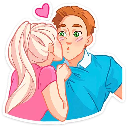 Стикер Бриана и Макс