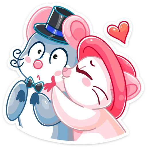 Стикер Бри и Блю