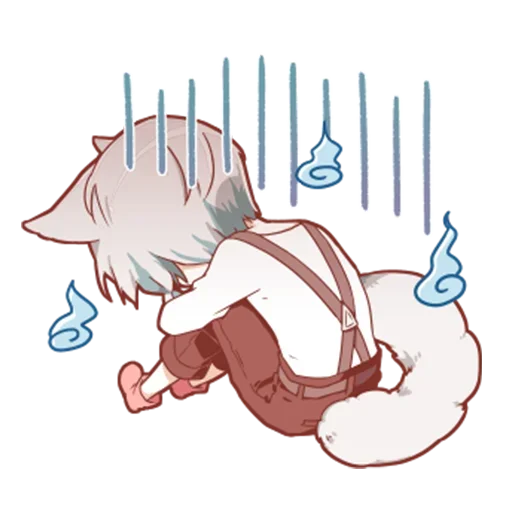 Стикер Зайчик кун