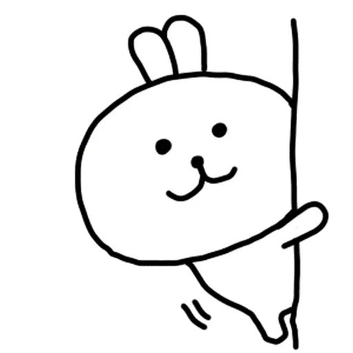 Стикер burikko usagi