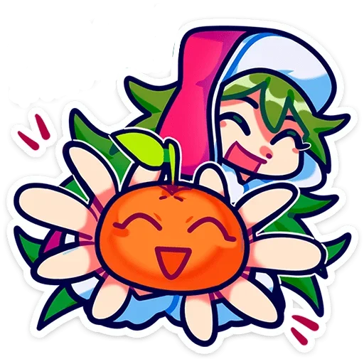 Стикер ёля без надписей