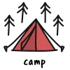 Эмодзи camping