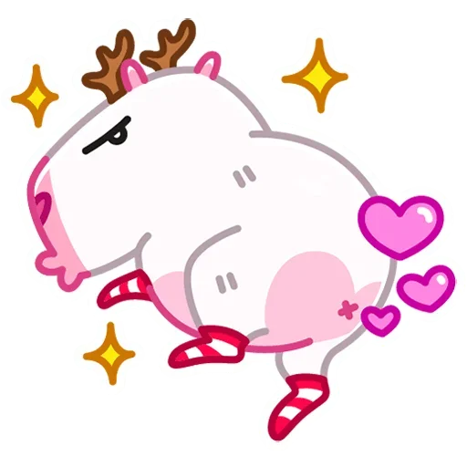 Стикер Снежная Пиби