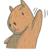 Стикер Capybara&Co