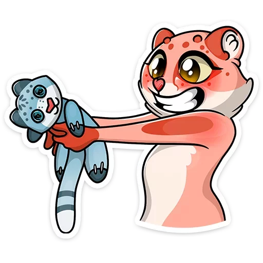 Стикер Кошачьи нежности