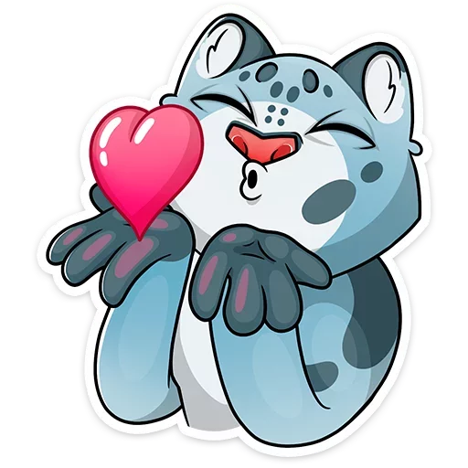 Стикер Кошачьи нежности