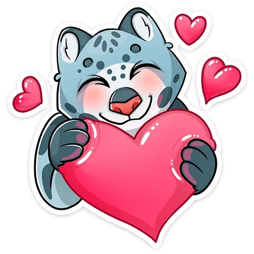 Стикер Кошачьи нежности