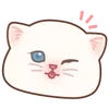 Эмодзи Cat emoji kwii