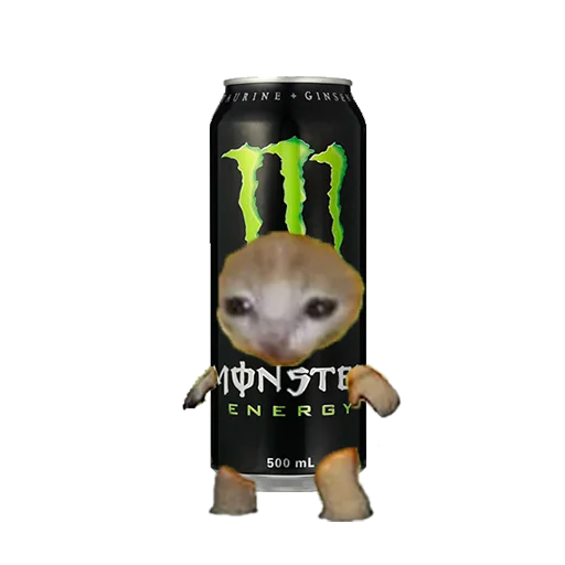 Стикер котики напитки