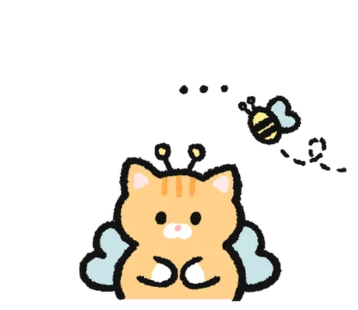 Стикер котятки